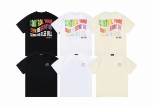 GOTNOFEARS レインボーロゴ ワイドTシャツ 半袖