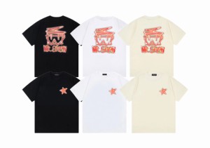 GOTNOFEARS スプレーペイントロゴワイドTシャツ半袖