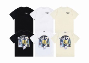 GOTNOFEARS Tシャツ リバースカットヘッド Tシャツ 半袖