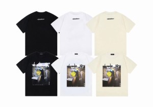  GOTNOFEARS 半袖Tシャツ、パールのイヤリング