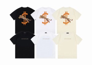 GOTNOFEARS Tシャツ 半袖 グッドラック・マネー レオパード