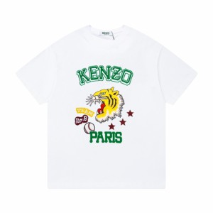 Kenzo レタープリントクラシック半袖Tシャツ