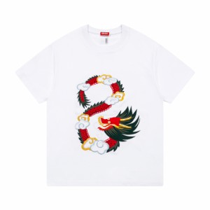  Kenzo ニューアメリカン半袖Tシャツ