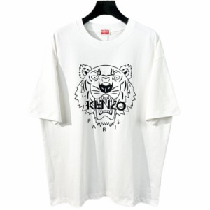 Kenzo モノグラム・アップリケ・アメリカン半袖Tシャツ