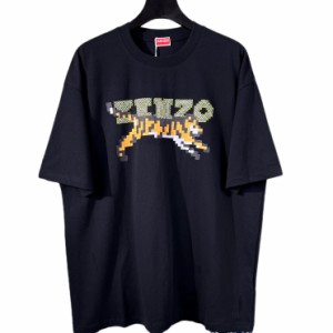 Kenzo タイガープリント・ファッション半袖Tシャツ
