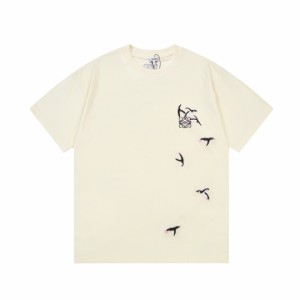 LOEWE ロエベ アークティックコレクション リトルペンギン刺繍半袖Tシャツ