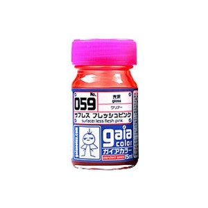 塗料 プラモデル サフレスフレッシュピンク 15ml【ガイアノーツ 33059 ガイアカラー 059】