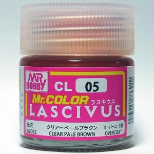 塗料 プラモデル CL05 クリアーペールブラウン 10ml＜光沢＞【GSIクレオス Mr.カラー LASCIVUS ラスキウス】