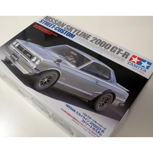 1/24 NISSAN スカイライン 2000 GT-R ストリートカスタム【タミヤ スポーツカーシリーズ Item24335】
