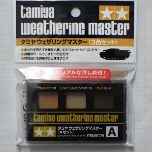 塗料 プラモデル ウェザリングマスターA（サンド・ライトサンド・マッド）【タミヤ ウェザリング Item No:87079】