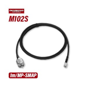 第一電波工業 M102S 変換ケーブルセット　MP-SMAP　1m ダイヤモンド