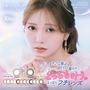 【超大量ポイント】(1箱10枚) feliamo フェリアモ ワンデー UV  カラコン  [feliamo-10p] [PI]*