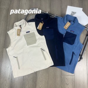 パタゴニア Patagonia 秋冬物 ラムウール カラー ウエストコート ジャケット男女兼用