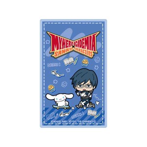 僕のヒーローアカデミア×サンリオキャラクターズ カードステッカー 飯田天哉×シナモロール