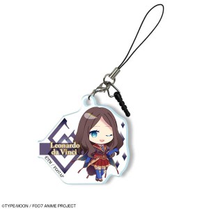 Fate/Grand Order -絶対魔獣戦線バビロニア- アクリルイヤホンジャックアクセサリー デザイン05 レオナルド・ダ・ヴィンチ