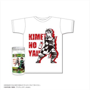 鬼滅の刃 ボトルTシャツ B柄 白 S