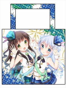 ご注文はうさぎですか？ BLOOM 撥水肩掛けトートバッグ チノ＆千夜