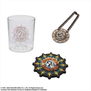 ファイナルファンタジーVII リメイク Glass & Coaster Set SEVENTH HEAVEN