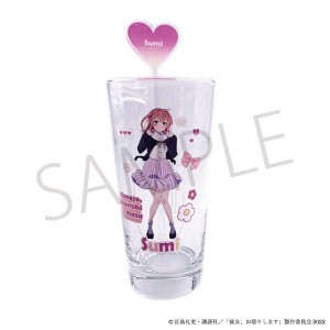 彼女、お借りします ロンググラス（415ml）＆アクリルマドラーセット 04 桜沢墨