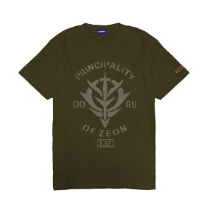 機動戦士ガンダム ヘビーウェイトTシャツ ジオン地球方面軍 MOSS-S