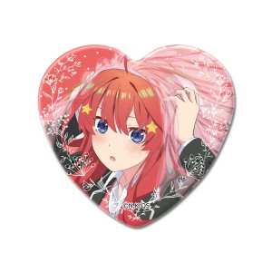 五等分の花嫁 ハート型缶バッジ 第5弾 YE 五月