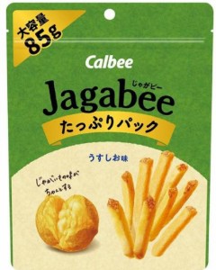 カルビー Ｊａｇａｂｅｅ たっぷりパック うすしお味85g×6袋