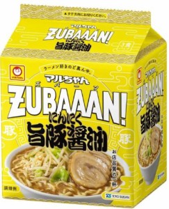 マルちゃん ZUBAAAN!にんにく旨豚醤油 3食パック×4袋