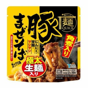 テーブルストック レンジで温めるだけ！麺とソース一体型の本格麺［麺QUICK］(まぜそば）×1袋