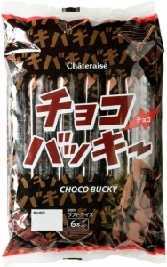 シャトレーゼ チョコバッキー チョコ味 1袋6本入 アイス アイスバー ドライミント 抹茶 バニラ チョコ ミント 冷凍