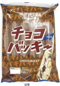 シャトレーゼ チョコバッキー バニラ味 1袋6本入 アイス アイスバー ドライミント 抹茶 バニラ チョコ ミント 冷凍