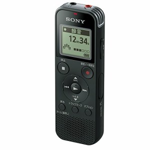 ソニー ICレコーダー usb 4GB リニアPCM録音対応 FMラジオチューナー内蔵 ブラック ICD-PX470F B