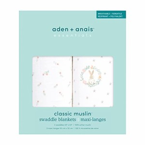 aden + anais essentials (エイデンアンドアネイ エッセンシャルズ) 日本正規品 blushing bunnies 2-p