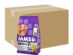 アイムス (IAMS) ドッグフード アイムス 7歳以上用 健康サポート 小粒 チキン シニア犬用 2.6kg×4 (ケース販売)