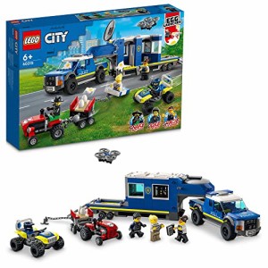 レゴ(LEGO) シティ ポリストラック指令本部脱走編 60315 おもちゃ ブロック 警察 けいさつ 乗り物 のりもの 男の子 女の子 6歳以
