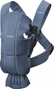 BabyBjorn(ベビービョルン) 抱っこ紐 【日本正規品付】 ベビーキャリア MINI ビンテージインディゴ 021074 1個 (x 1)