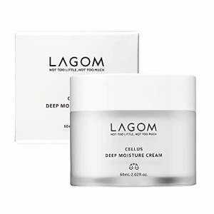 LAGOM(ラゴム) ラゴム ディープ モイスチャークリーム 60ml (高保湿クリーム) 日本正規品 白 60ミリリットル (x 1)