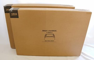 尾上製作所(ONOE)2台入り フォールディングバーベキューテーブル T-4683-II BBQコンロや焚火台を囲める 立って/座って調理可能1