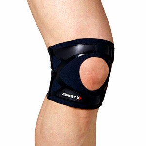 ザムスト ZAMST FILMISTA KNEE (フィルミスタ ニー) ランニング膝サポーター 薄型サポーター ブラック 左右兼用 LLサイズ