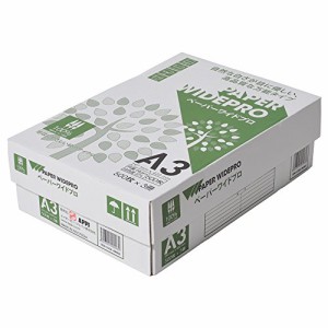 APP 自然色 コピー用紙 ペーパーワイドプロ A3 白色度87% 紙厚0.09mm 1500枚(500枚×3冊) PEFC認証
