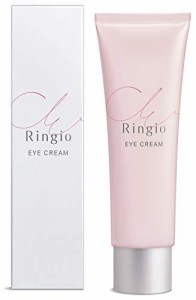 Ringio アイクリーム エイジングケア【 目元 ふっくら 新感触クリーム 】「 レチノール ヒアルロン酸 15種の植物エキス配合で 目元 に