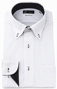 [アイシャツ] i-shirt 完全ノーアイロン ストレッチ 超速乾 レギュラーフィット 長袖 アイシャツ ワイシャツ メンズ ホワイト 新レギ