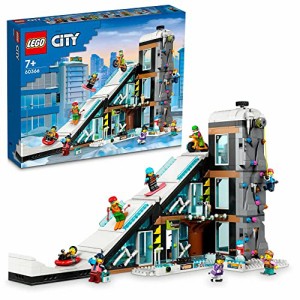 レゴ(LEGO) シティ スノースポーツセンター クリスマスギフト クリスマス 60366 おもちゃ ブロック プレゼント 街づくり 男の子 女