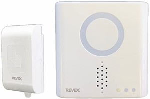 リーベックス(Revex) ワイヤレス チャイム XPNシリーズ 送受信機セット 防雨型タッチセンサー 増設用 光と音の呼び出しチャイム 病院