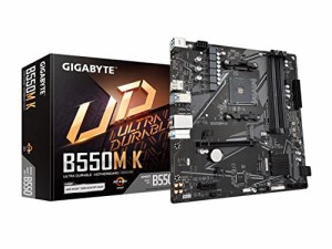 GIGABYTE B550M K マザーボード MicroATX [AMD B550チップセット搭載] MB6135