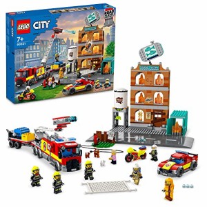 レゴ(LEGO) シティ 消防訓練 クリスマスギフト クリスマス 60321 おもちゃ ブロック プレゼント 消防 しょうぼう 男の子 女の子