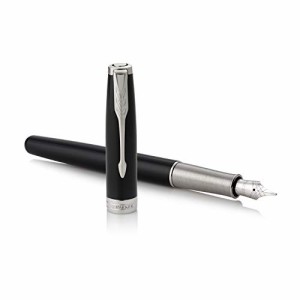 PARKER パーカー 万年筆 ソネット ラックブラックCT 細字 18金ペン先 ギフトボックス入り 正規品 1950788