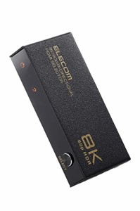 エレコム(ELECOM) HDMI切替器 8K60Hz/4K120Hz対応 双方向 【PS5/PS4/PS3/Switch/FireTVStic