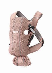 BabyBjorn(ベビービョルン)抱っこ紐【日本正規品付】ベビーキャリア MINI Air ダスティピンク 021003 1個 (x 1)