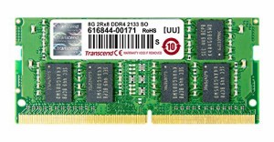 トランセンドジャパン Transcend ノートPC用メモリ PC4-17000(DDR4-2133) 8GB 1.2V 260pin SO-D