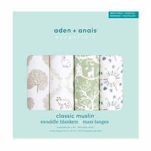 aden + anais essentials (エイデンアンドアネイ エッセンシャルズ) 【日本正規品】ベビー ギフト 出産祝い おくるみ 4